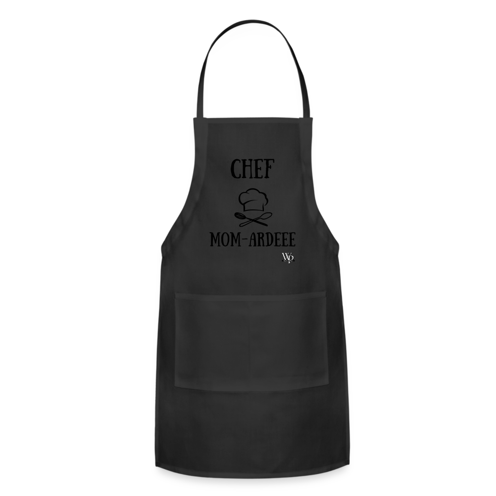 CHEF MOM-ARDEEE Adjustable Apron - black