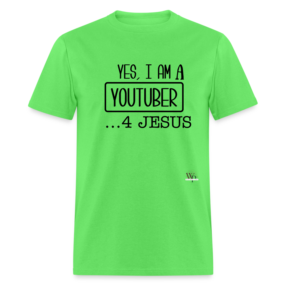 Yes I Am A YouTuber Unisex Classic T-Shirt - kiwi