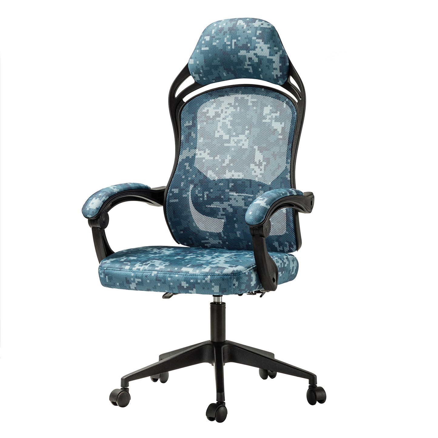 Nina Swivel Camouflage Gaming Chair with Adjustable Height