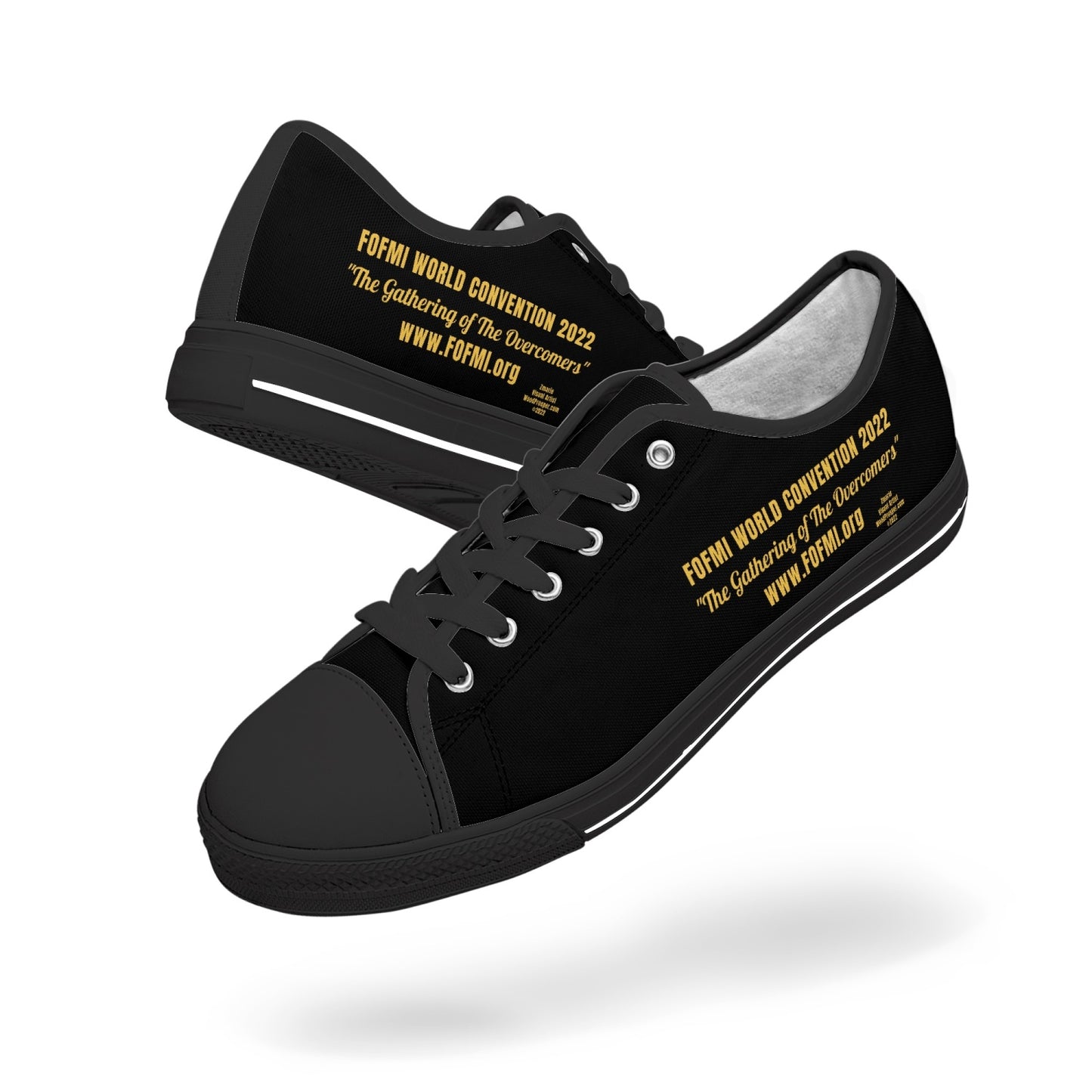 FOFMI World Convention 2022 Low-top Canvas Shoes