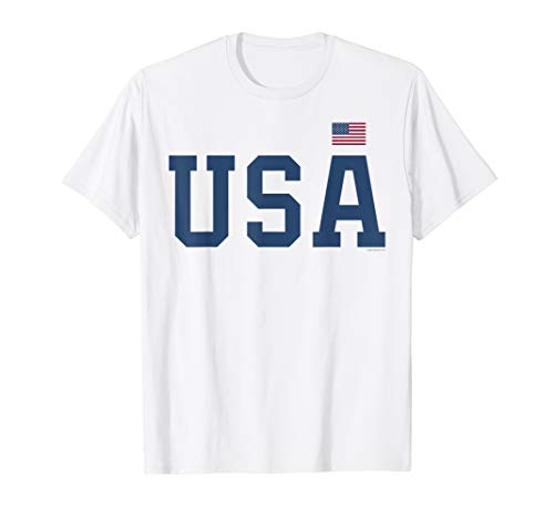 USA T Shirt Women Men Patriotic American Flag 4th of July T-Shirt