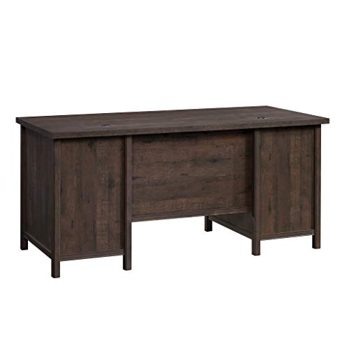 Executive Desk, L: 65.12" x W: 29.53" x H: 30.0", Coffee Oak