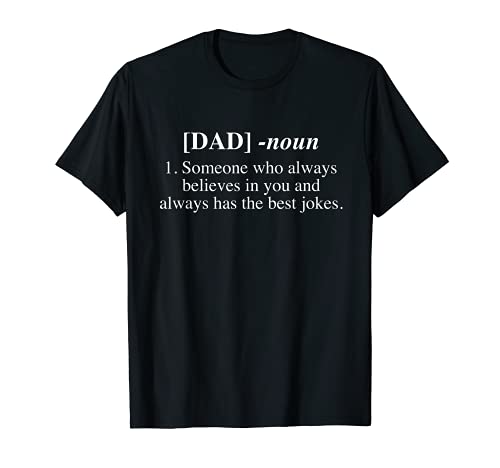 Mens Dad Noun Funny Definition Gift for Dad Father's Day T-Shirt