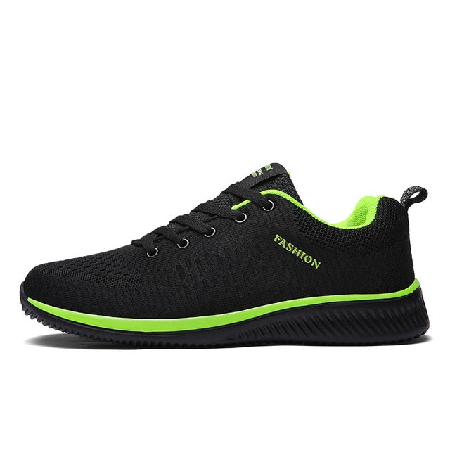 Mesh Casual Shoes Lace-up Sneakers Ultralight Breathable Running Sneakers