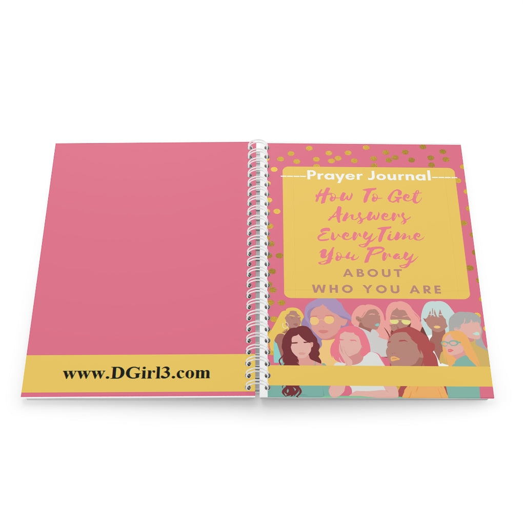 Prayer For Who You Are Spiral Notebook