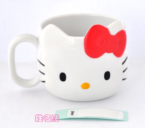 Hello Kitty Face Die-Cut Mug