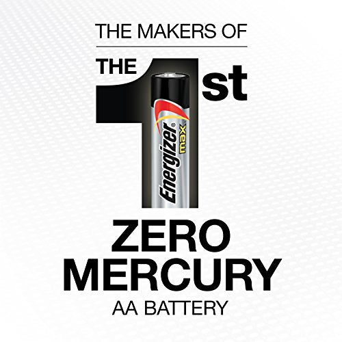 Energizer AA Batteries (20 Count), Double A Max Alkaline Battery