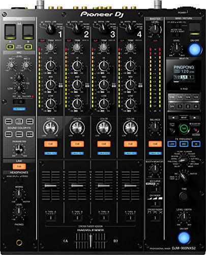 Pioneer DJ CDJ-2000 Professional DJ Multi-Player with DJM-900NXS2 Share 4 Channel Professional DJ Mixer and Zorro Cloth (Bundle w/DJM-900NXS2, CDJ-2000NXS2)