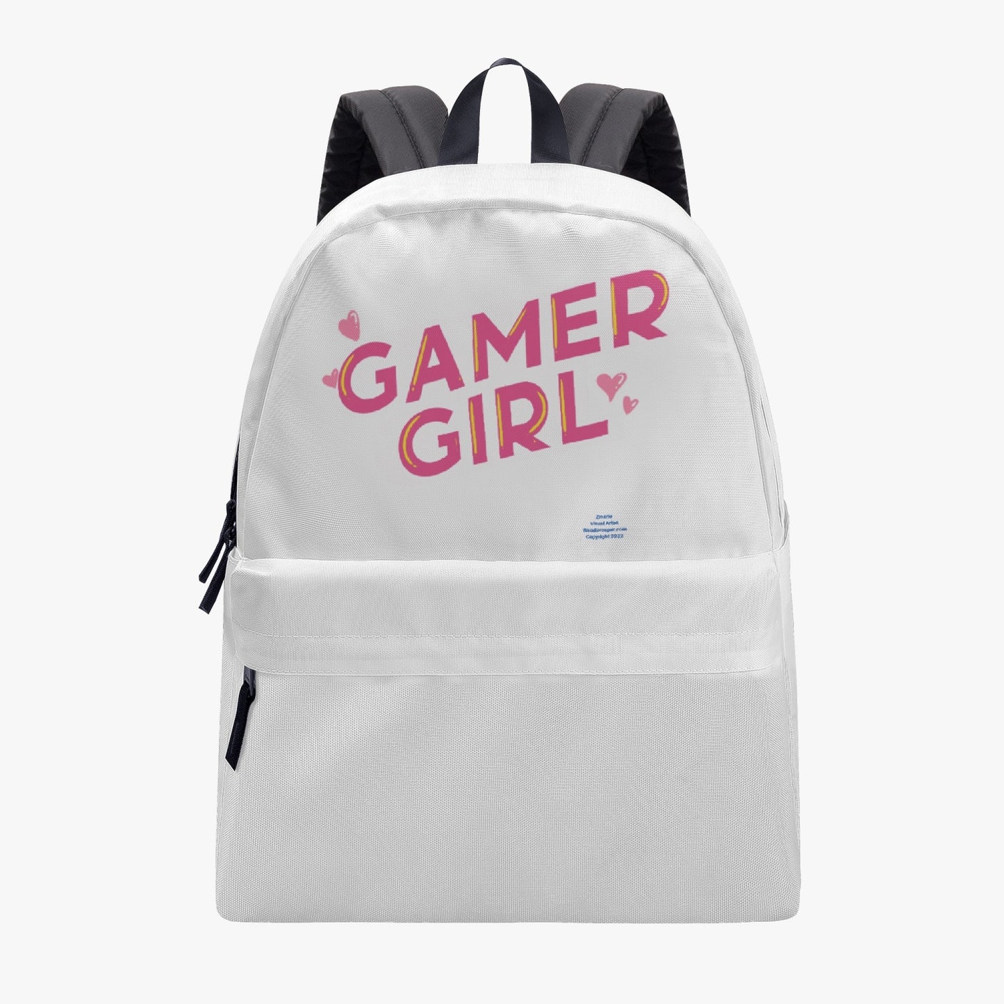 Gamer Girl Canvas Backpack