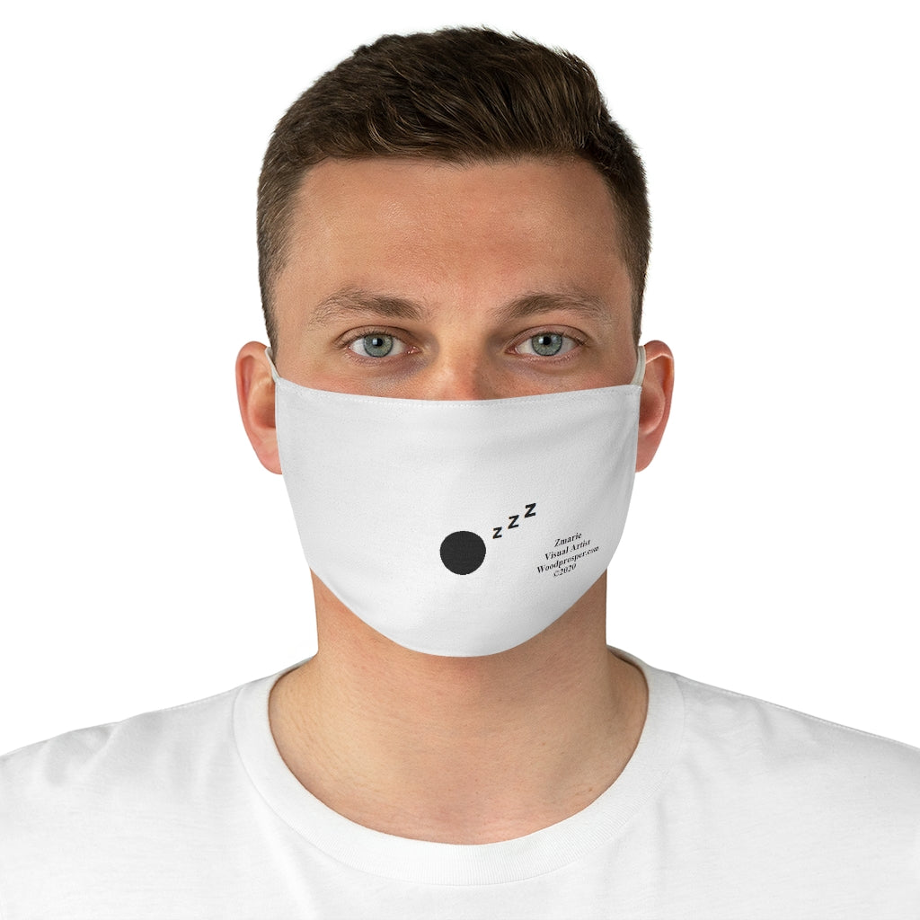 Emoji Mood Mask- Sleep Zzzzz Facial Fabric Mask