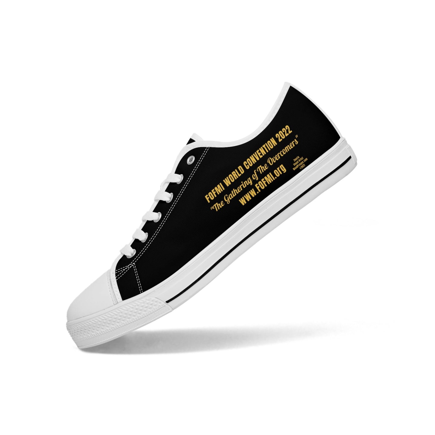 FOFMI World Convention 2022 Low-top Canvas Shoes
