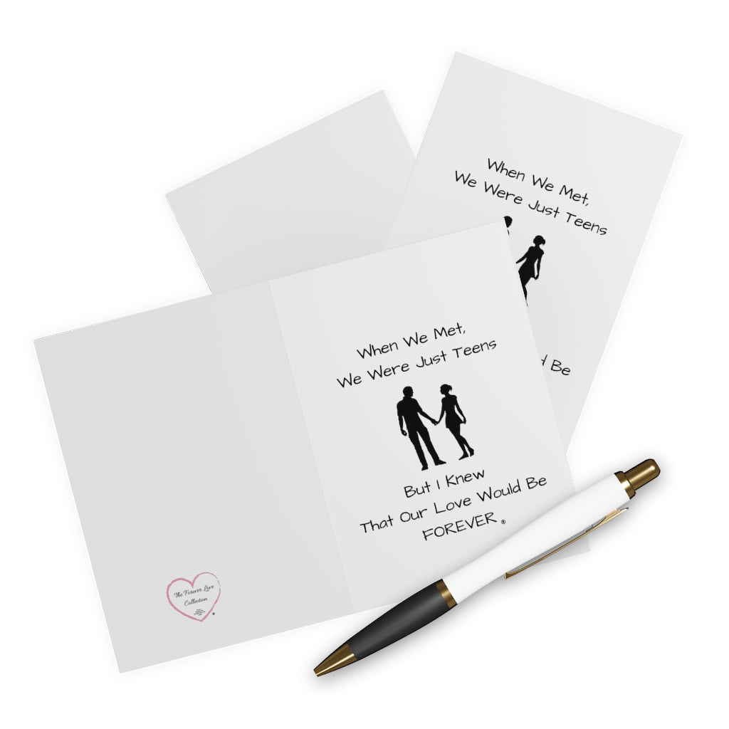 The Forever Love Collection: When We Met Greeting Cards (5 Pack)