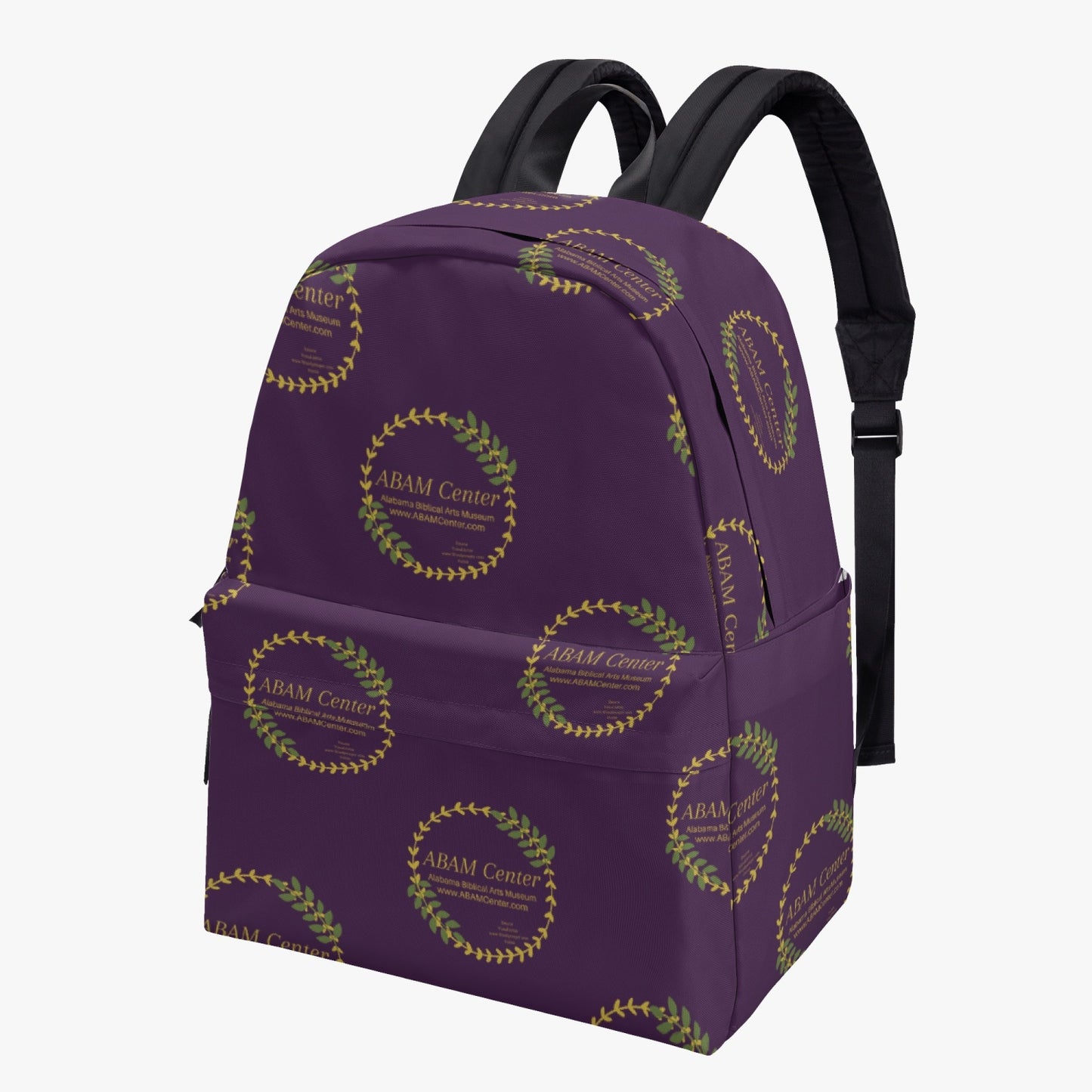 ABAM Center All-over-print Canvas Backpack