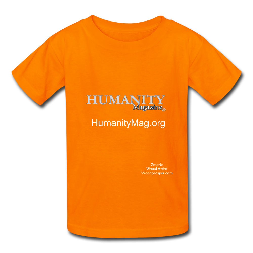 Humanity Magazine Kids' T-Shirt - orange