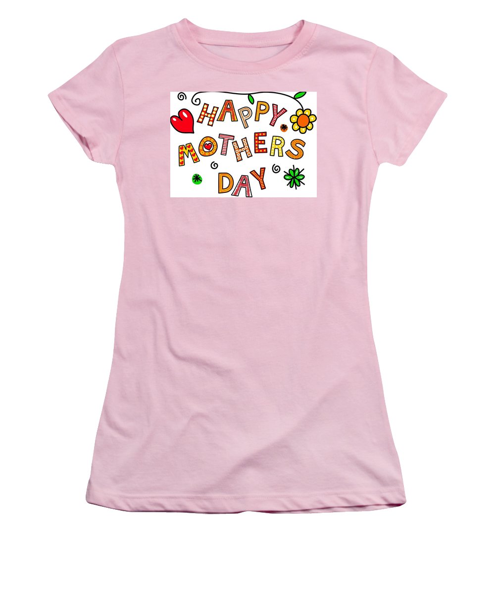 Mothers Day Tee - Women's T-Shirt (Athletic Fit)