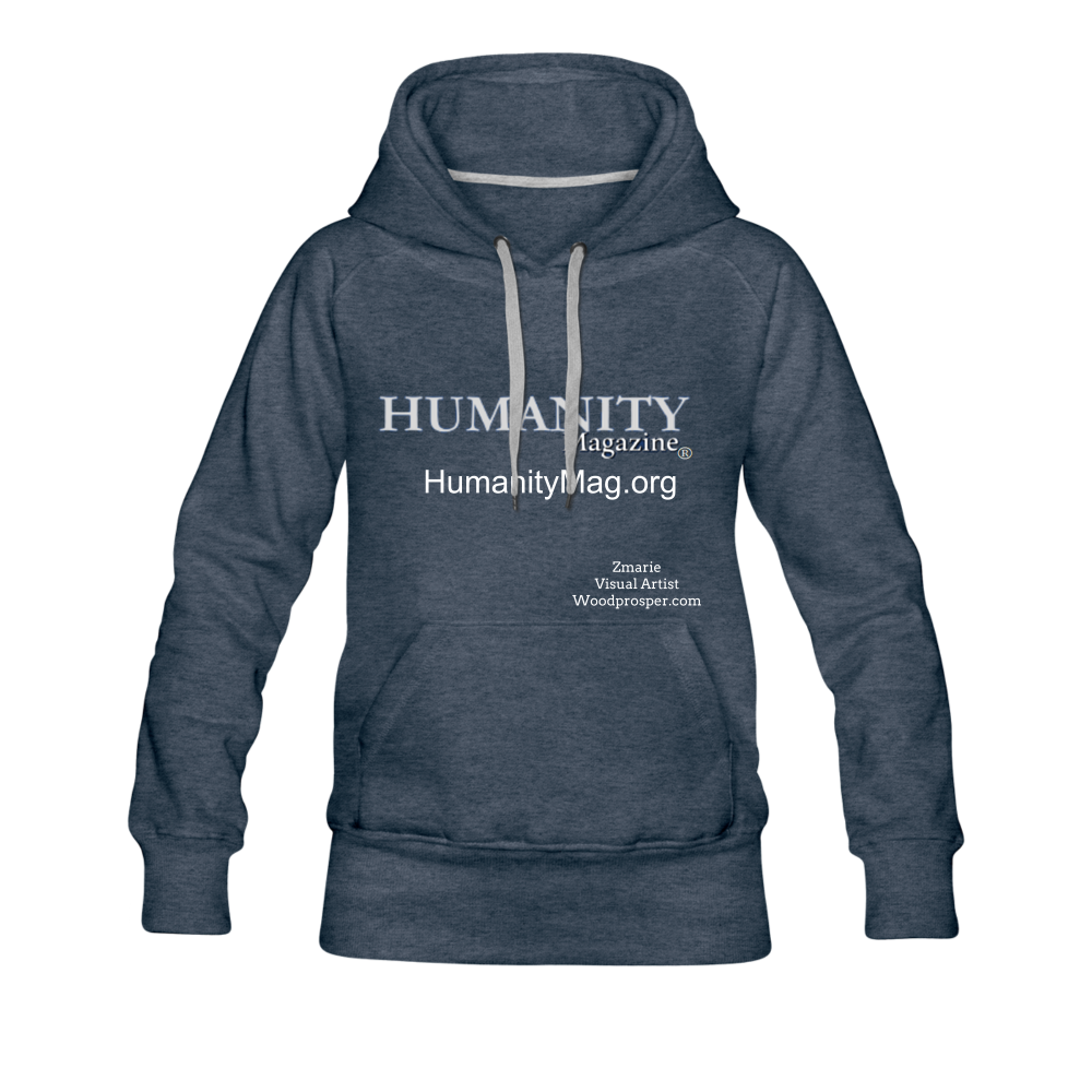 Humanity Women’s Premium Hoodie - heather denim