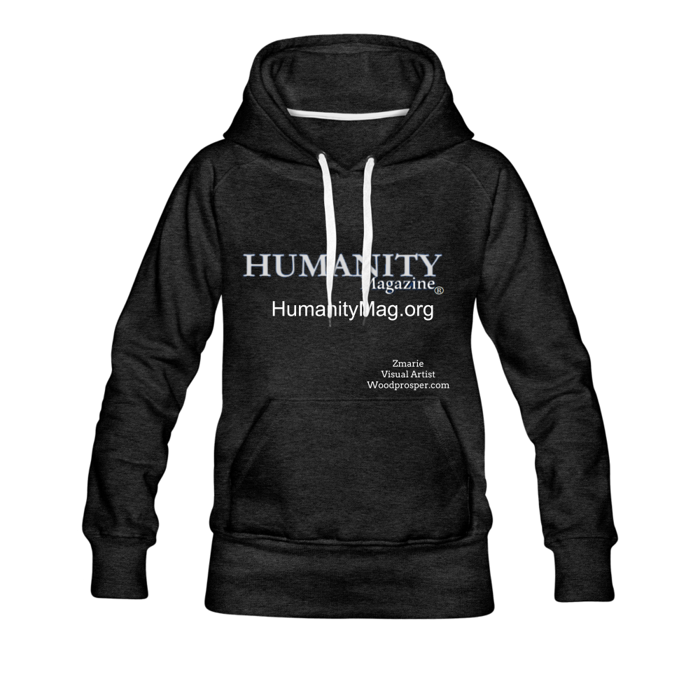 Humanity Women’s Premium Hoodie - charcoal gray