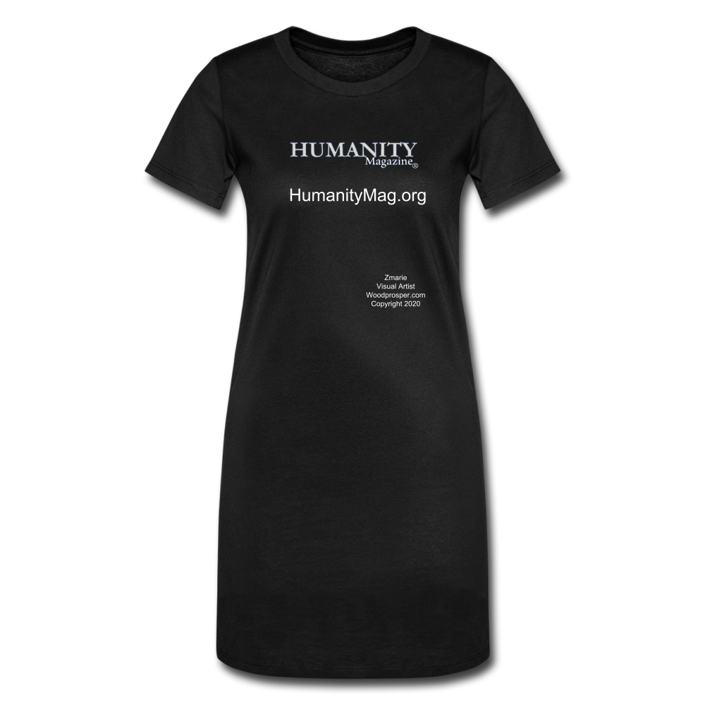 Humanity Project Women's T-Shirt Dress - black