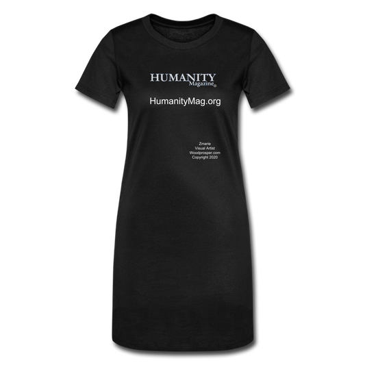 Humanity Project Women's T-Shirt Dress - black
