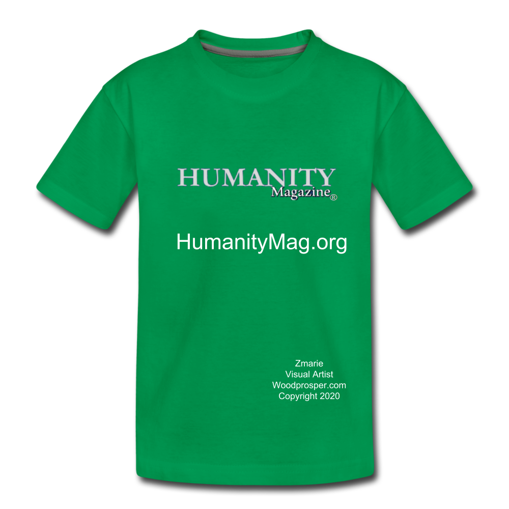 Unisex Humanity Project Kids' Premium T-Shirt - kelly green
