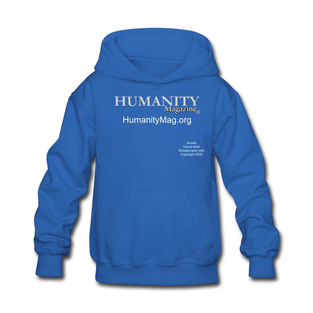 Humanity Project Kids' Hoodie - royal blue