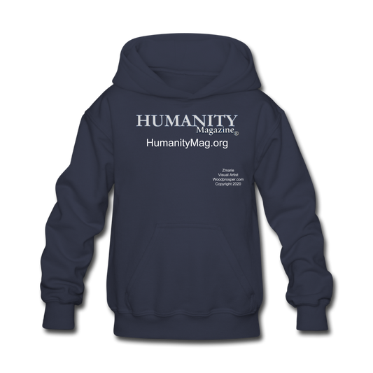 Humanity Project Kids' Hoodie - navy