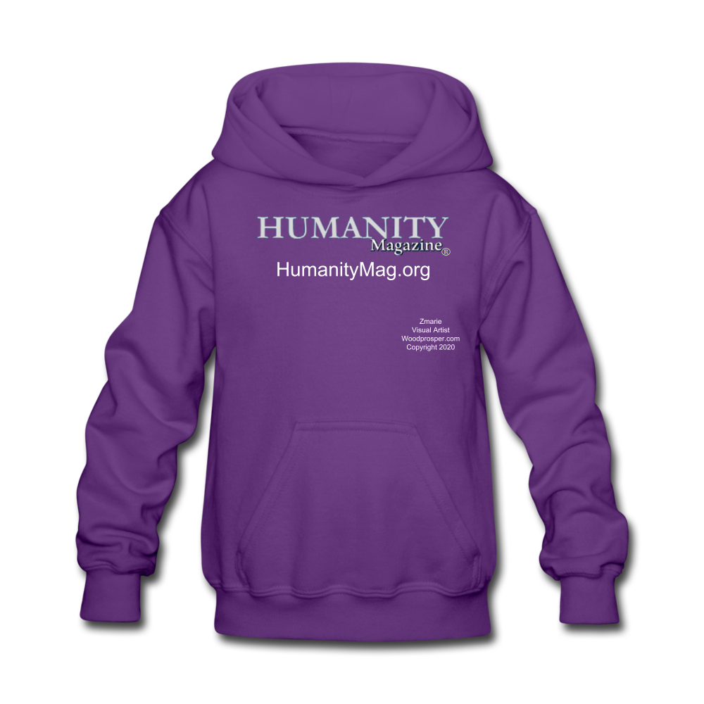 Humanity Project Kids' Hoodie - purple