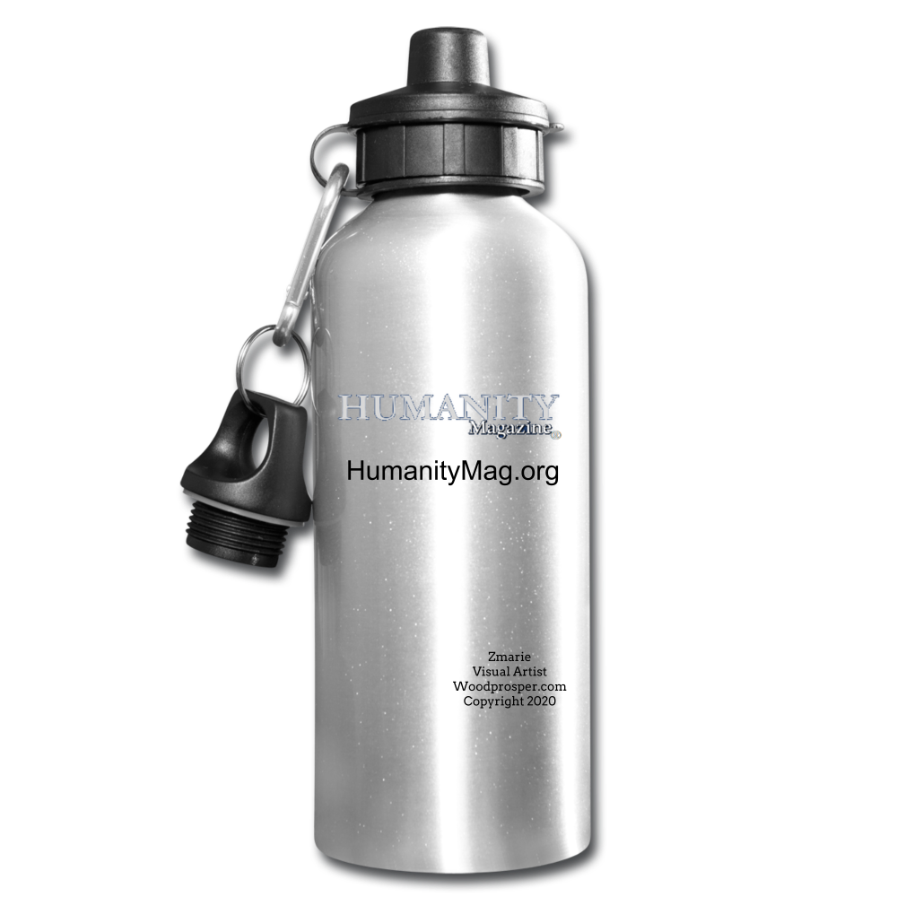 Humanity Project Water Bottle - silver