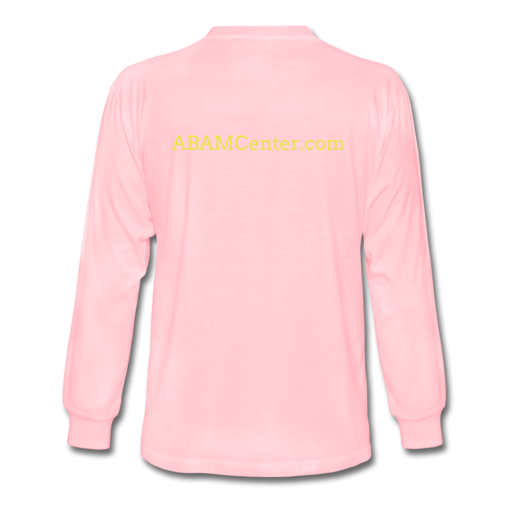ABAM Center Men's Long Sleeve T-Shirt - pink