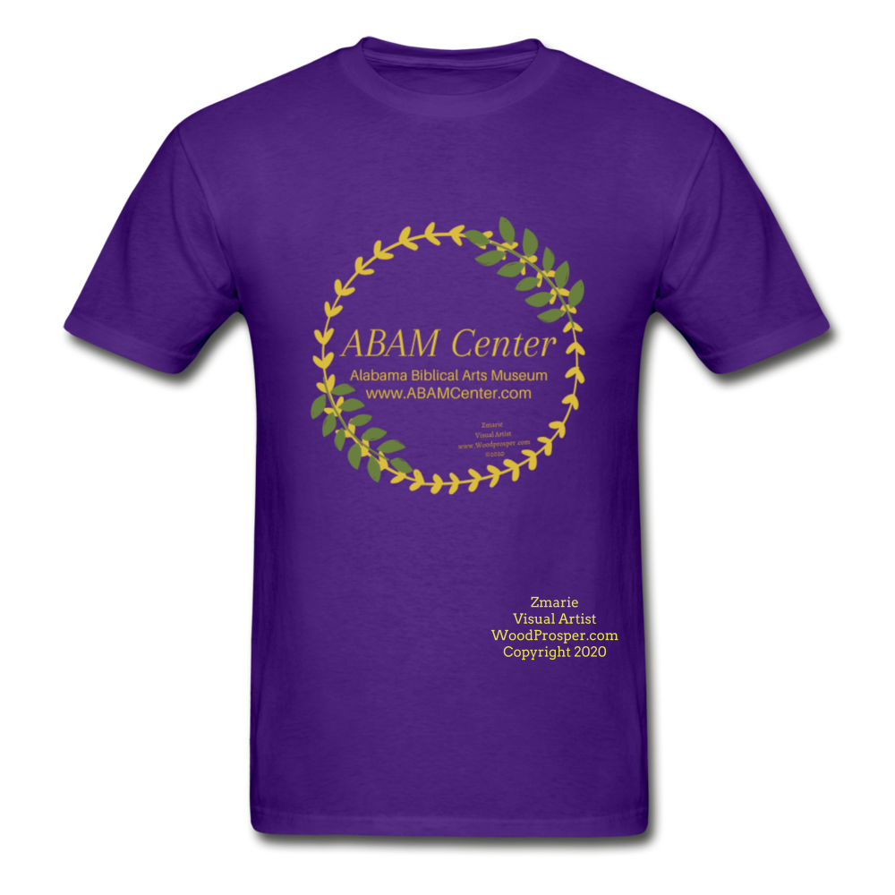 ABAM Center Gildan Ultra Cotton Adult T-Shirt - purple
