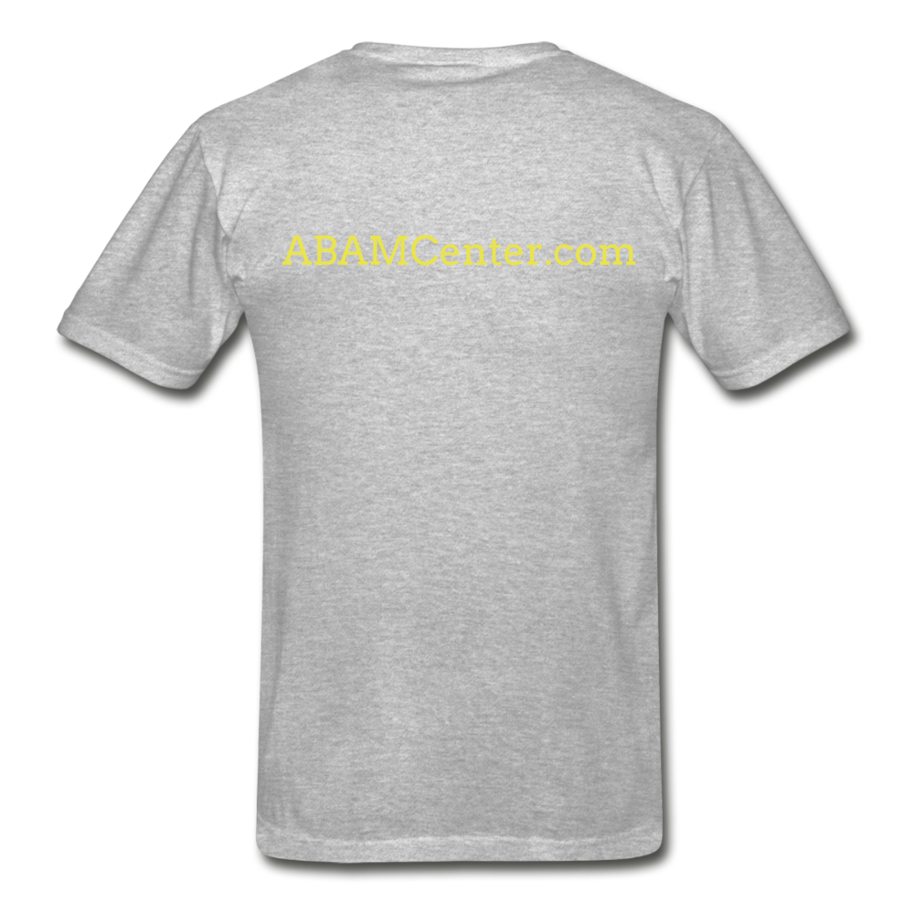ABAM Center Gildan Ultra Cotton Adult T-Shirt - heather gray