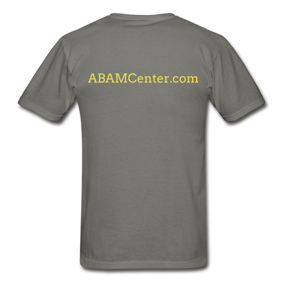 ABAM Center Gildan Ultra Cotton Adult T-Shirt - charcoal