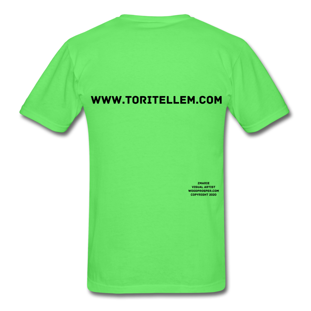 Tori Tellem Rose Unisex Tshirt - kiwi