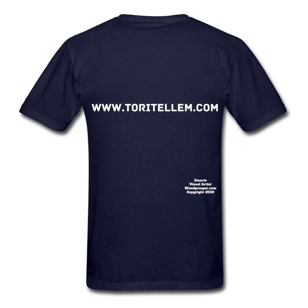 Tori Tellem Unisex Classic T-Shirt - navy