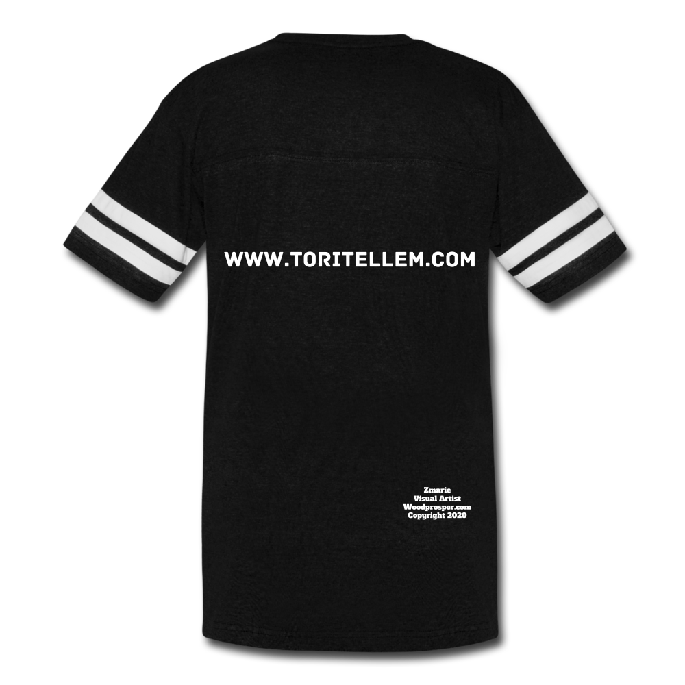 Tori Tellem Vintage Sport Unisex T-Shirt - black/white