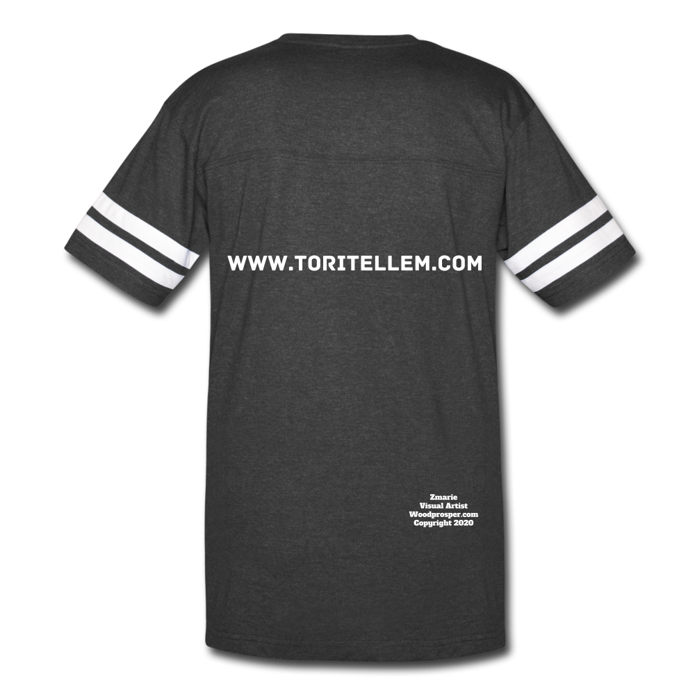 Tori Tellem Vintage Sport Unisex T-Shirt - vintage smoke/white