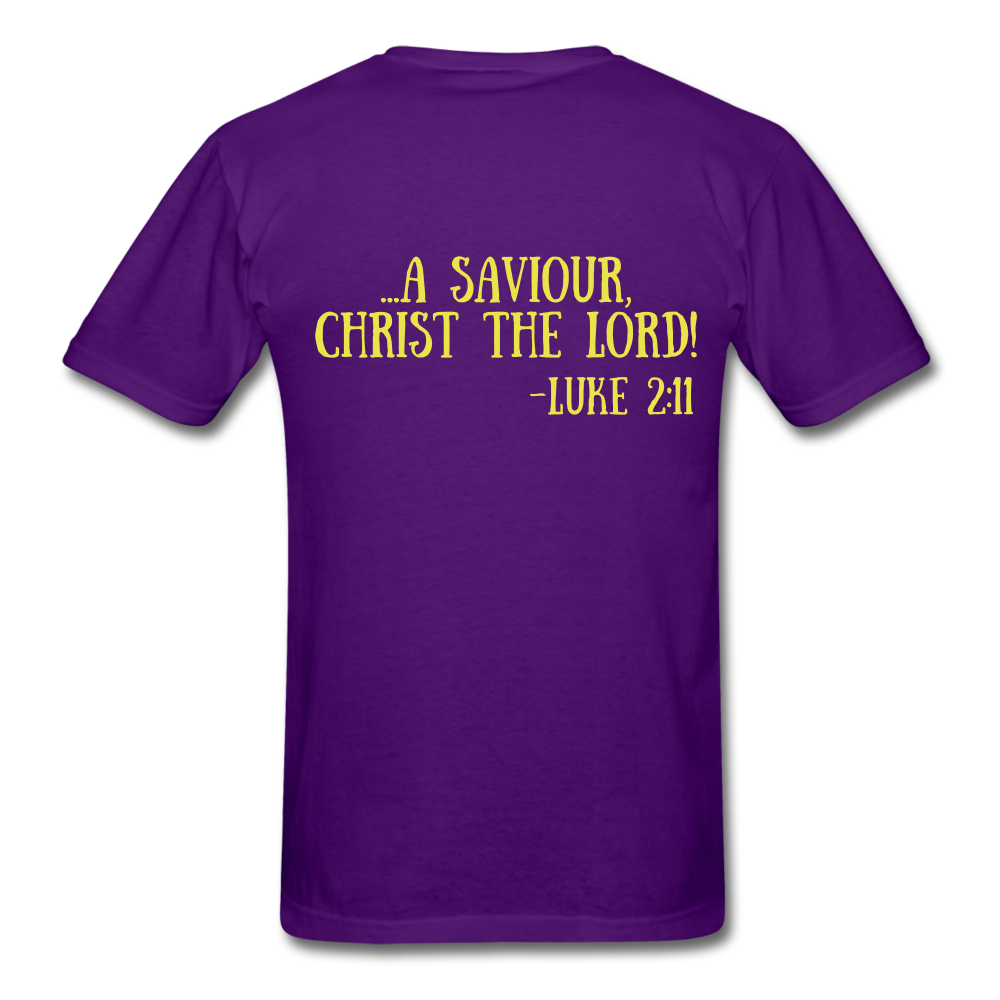 A King is Born Men's T-Shirt - purple