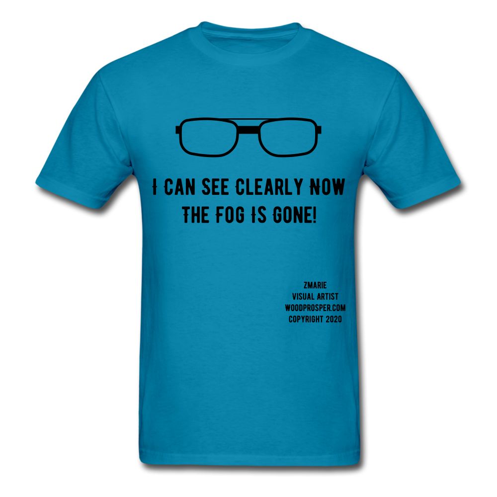 I can see Unisex Classic T-Shirt - turquoise