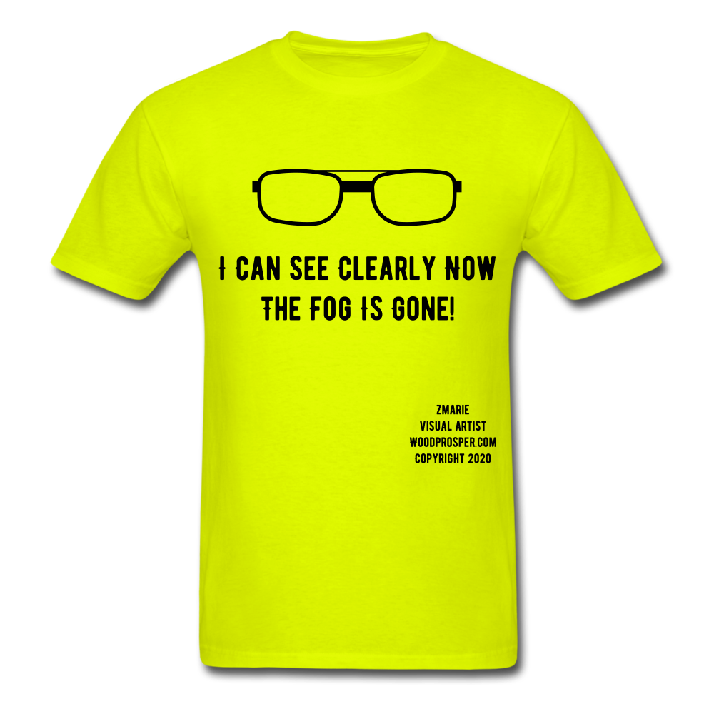 I can see Unisex Classic T-Shirt - safety green