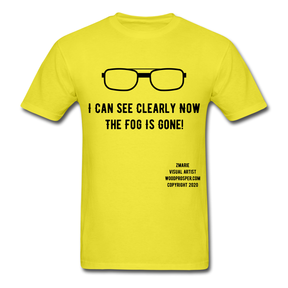 I can see Unisex Classic T-Shirt - yellow