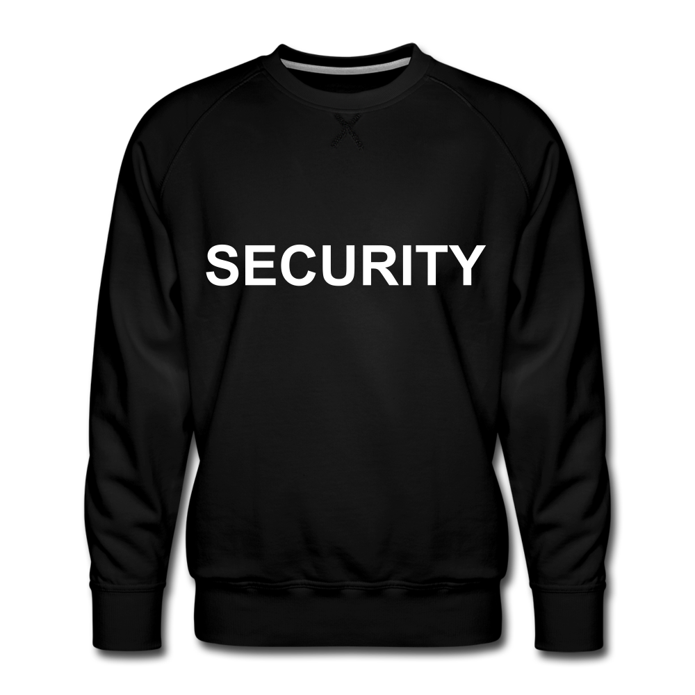 Security Men’s Premium Sweatshirt - black