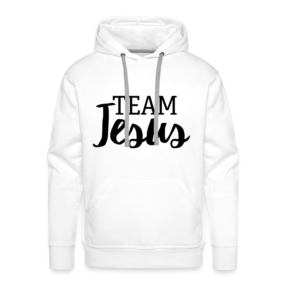 Team Jesus Men’s Premium Hoodie - white
