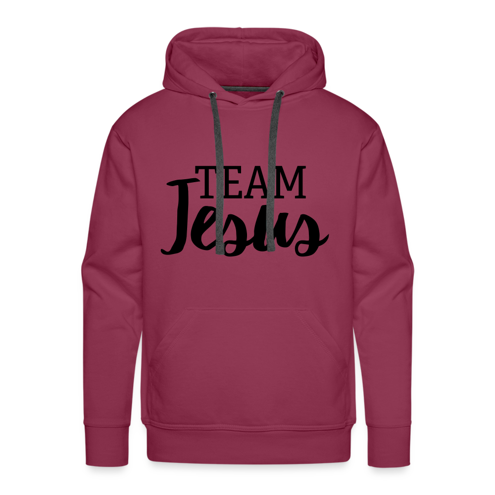 Team Jesus Men’s Premium Hoodie - burgundy