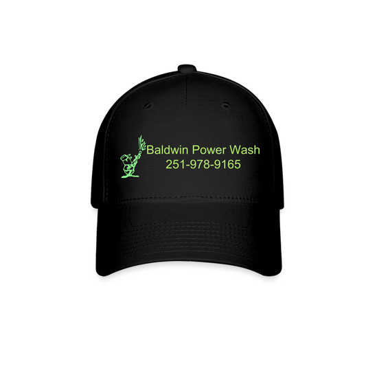 Baldwin Power Wash Baseball Cap - black