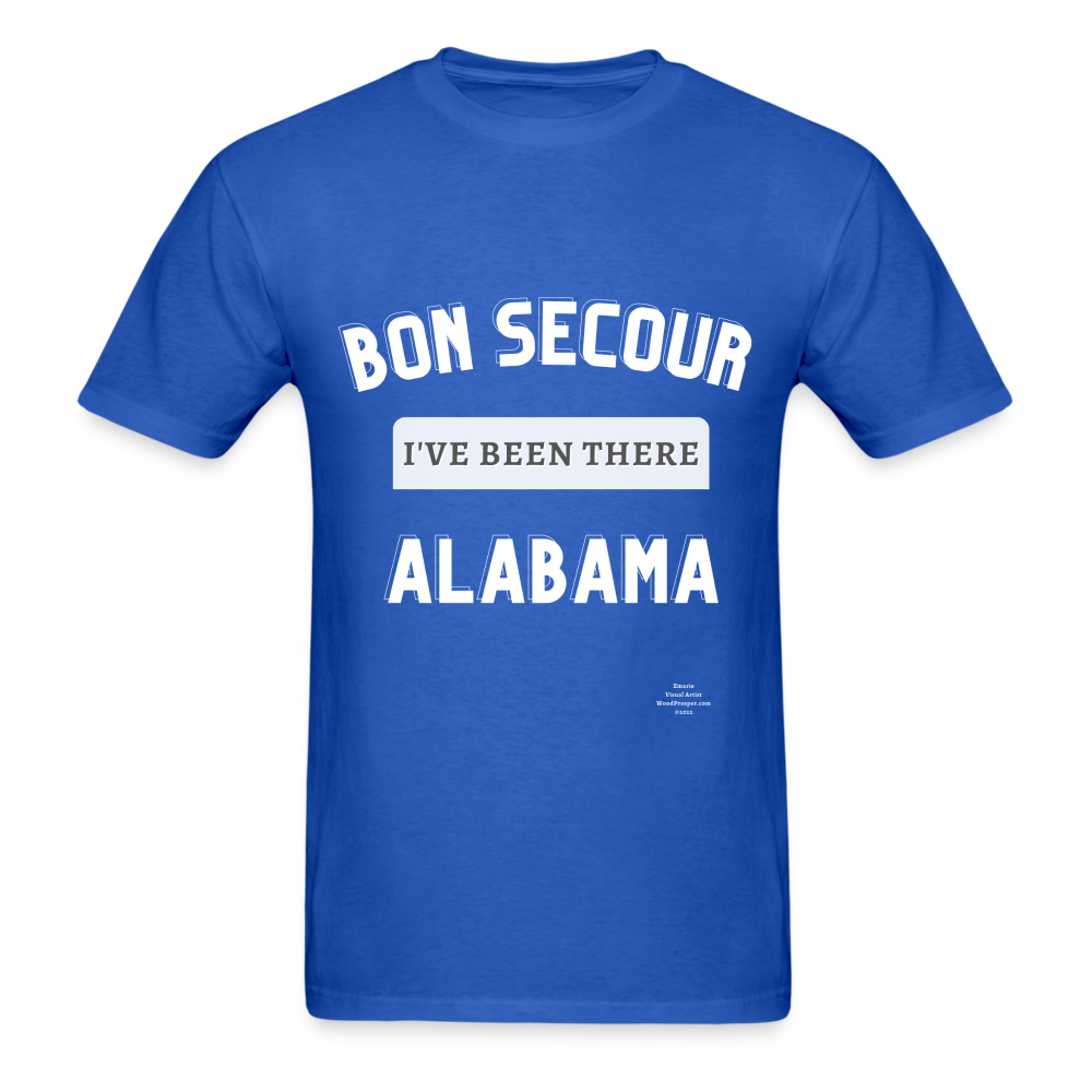 Bpn Secour I've Been There Adult T-Shirt - royal blue