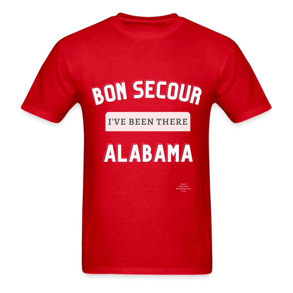 Bpn Secour I've Been There Adult T-Shirt - red