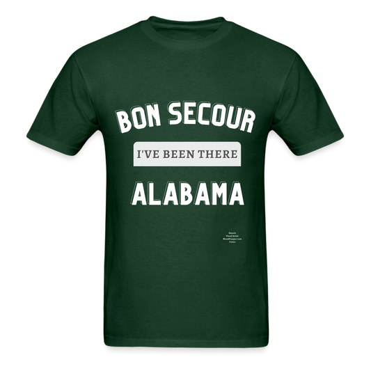 Bon Secour I've Been There Adult T-Shirt - forest green
