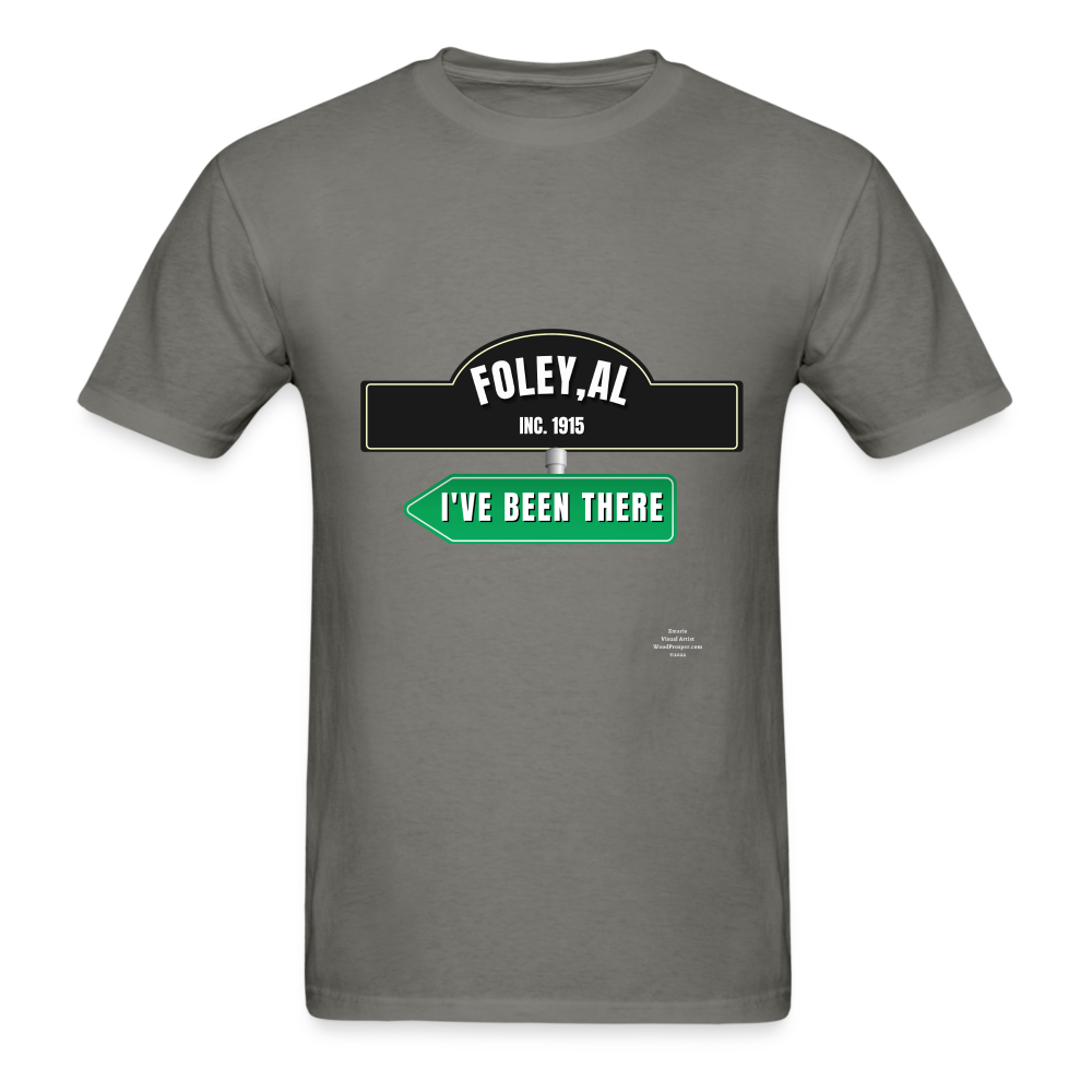 Foley Ive been there Adult T-Shirt - charcoal