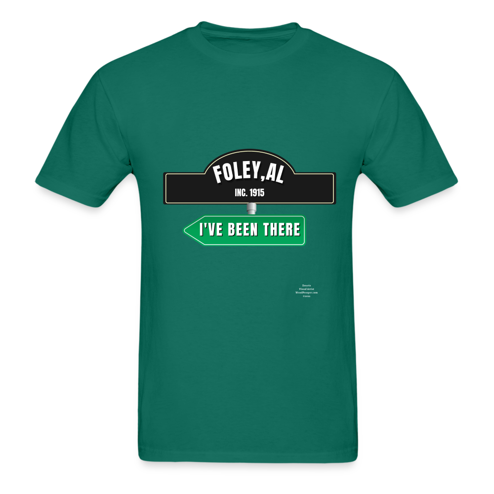 Foley Ive been there Adult T-Shirt - petrol