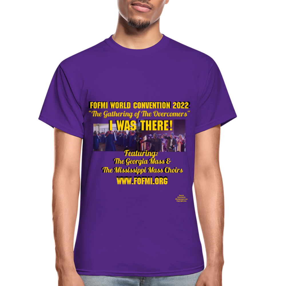 FOFMI World Convention 2022 Adult T-Shirt - purple
